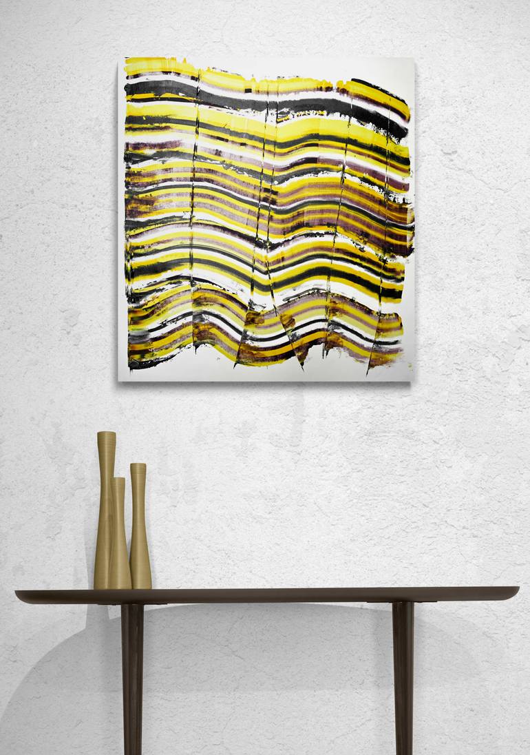 Original Modernism Abstract Painting by Sumit Mehndiratta