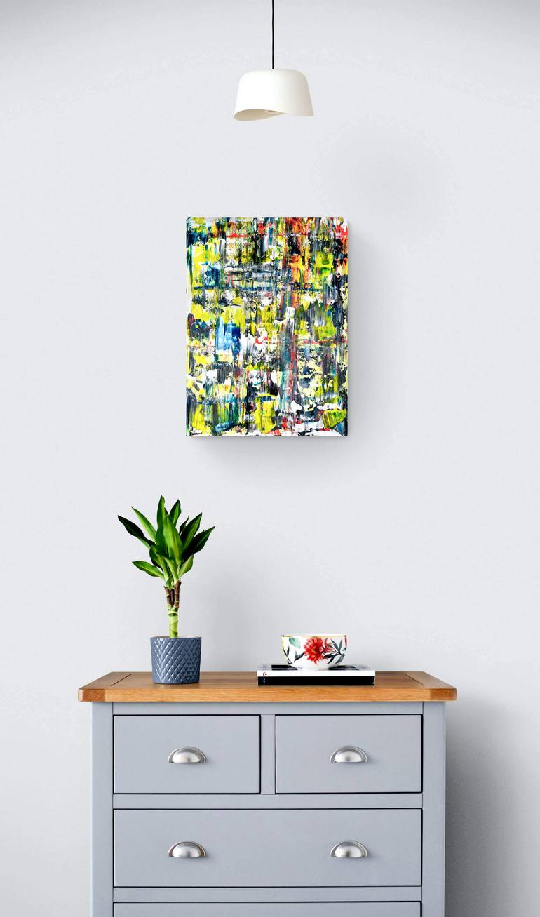 Original Contemporary Abstract Painting by Sumit Mehndiratta