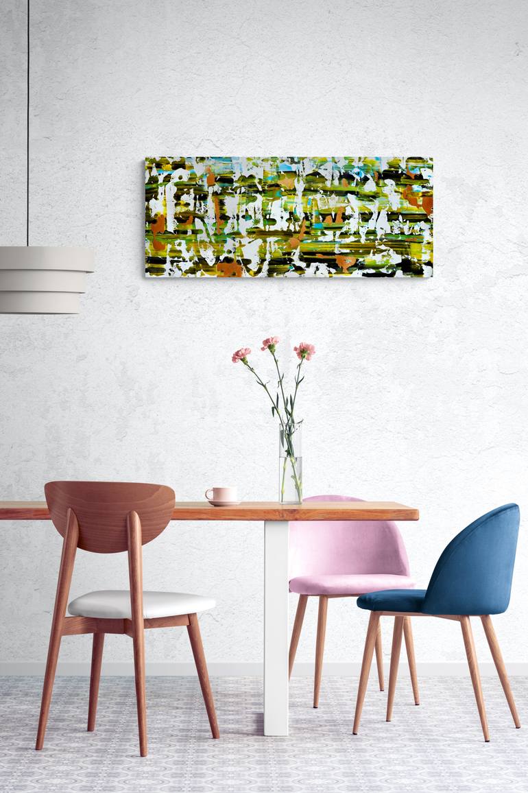 Original Contemporary Abstract Painting by Sumit Mehndiratta