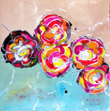 Original Abstract Painting by Didier Ventabren