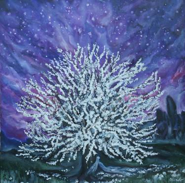 Original Tree Painting by Aliona Gangur