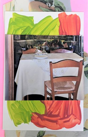 Print of Abstract Food & Drink Collage by Frances Sousa