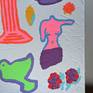 A colorful work inspired by Aphrodite and her symbolism.