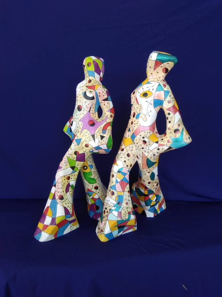 Original Figurative Children Sculpture by Svetlana Sokol