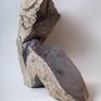 My new friend, an alien. This images just appeared in the stone while I was carving it.