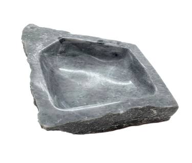 e charcoal gray Yule marble bowl thumb