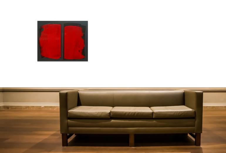 Original Abstract Painting by Ary van Baalen