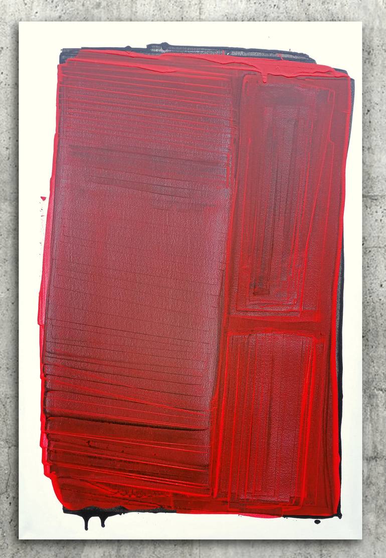 Original Abstract Expressionism Abstract Painting by Ary Van Baalen
