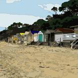 Front Beach Portsea - Limited Edition of 10 by Ary van Baalen