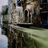Rio dei Santi Apostoli (Ponte San Canzian) à Venise, Italie  by Paul Dmoch