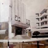 Theatre with Building by Andrew Hollis