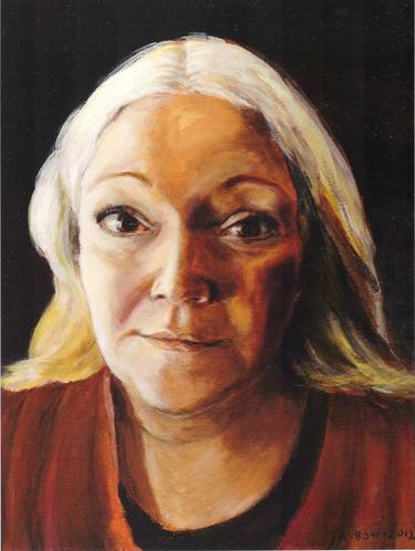 Original Figurative Portrait Paintings by Elke Bohm