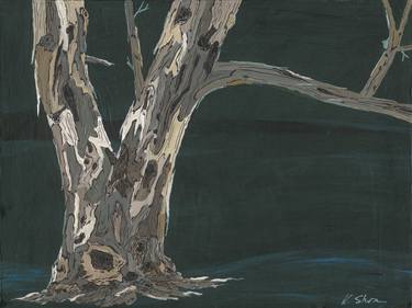 Original Expressionism Tree Paintings by K Shoa