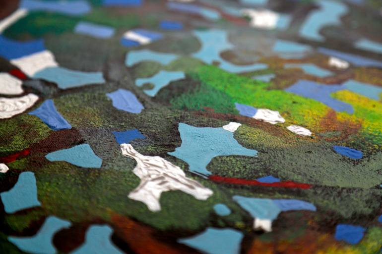 Original Abstract Nature Painting by Fernando Jaramillo