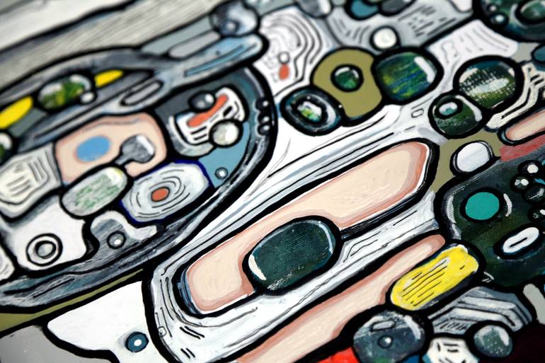 Original Contemporary Abstract Painting by Fernando Jaramillo