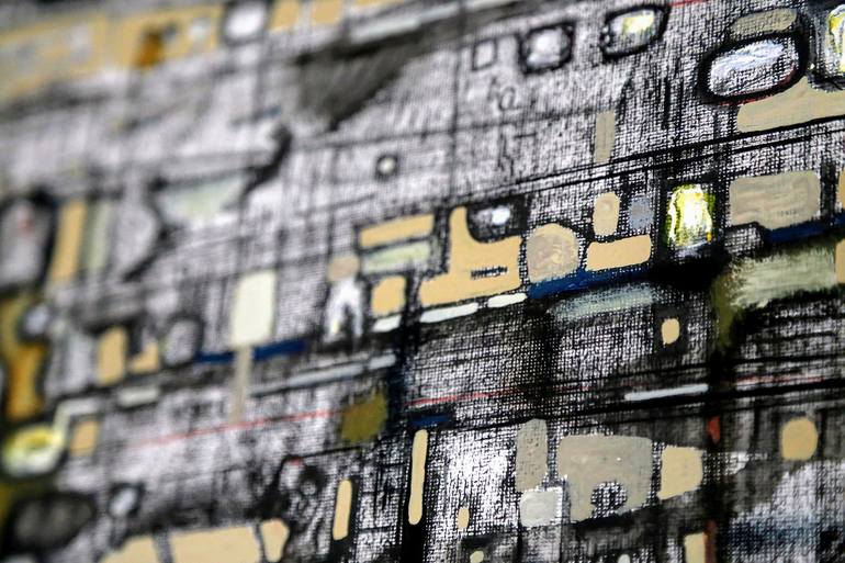 Original Abstract Landscape Painting by Fernando Jaramillo