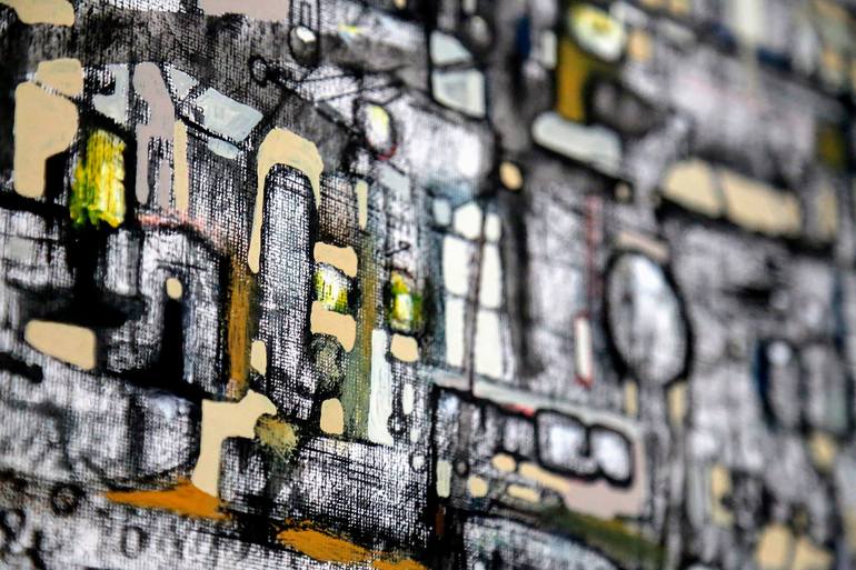 Original Abstract Landscape Painting by Fernando Jaramillo