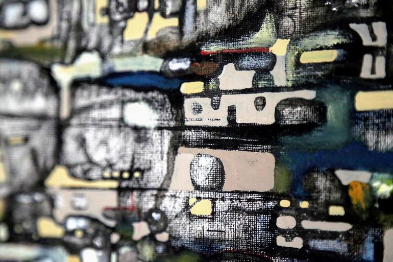 Original Abstract Landscape Painting by Fernando Jaramillo