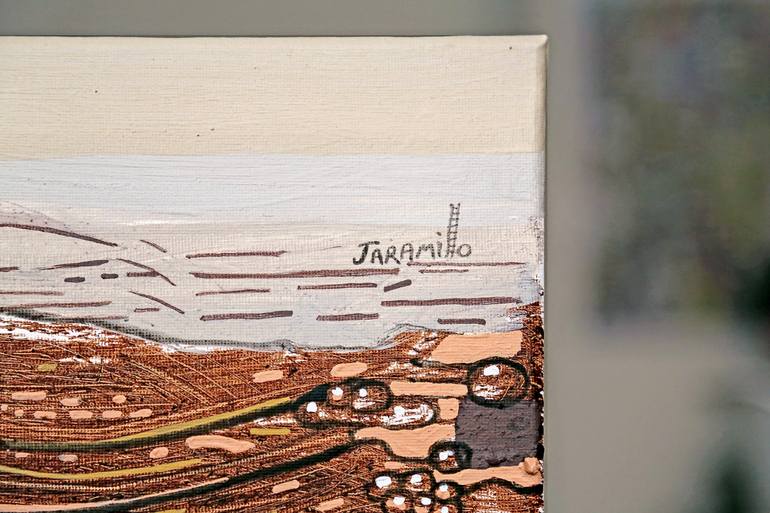 Original Abstract Expressionism Abstract Painting by Fernando Jaramillo
