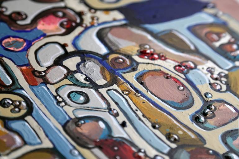 Original Contemporary Abstract Painting by Fernando Jaramillo