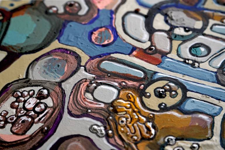 Original Contemporary Abstract Painting by Fernando Jaramillo