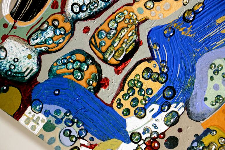 Original Abstract Nature Painting by Fernando Jaramillo