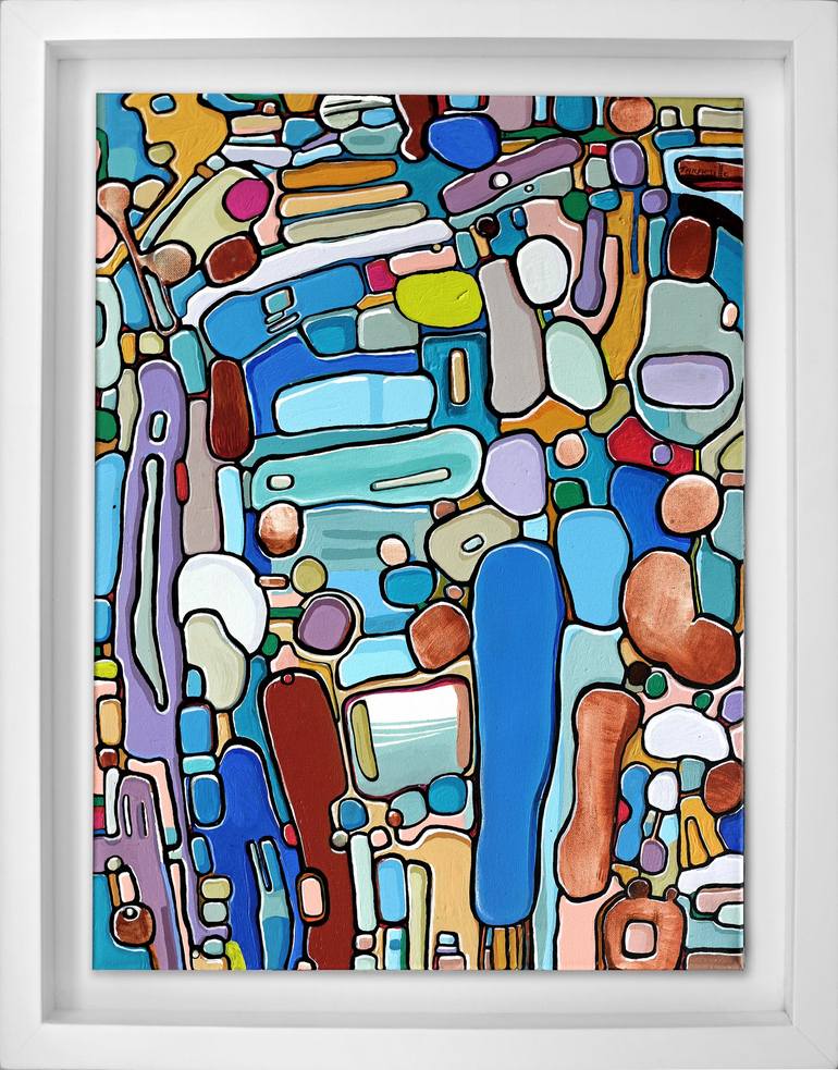 Original Modern Abstract Painting by Fernando Jaramillo