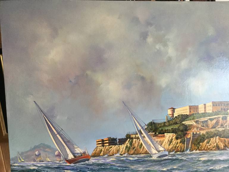 Original Impressionism Landscape Painting by Christopher Walsh