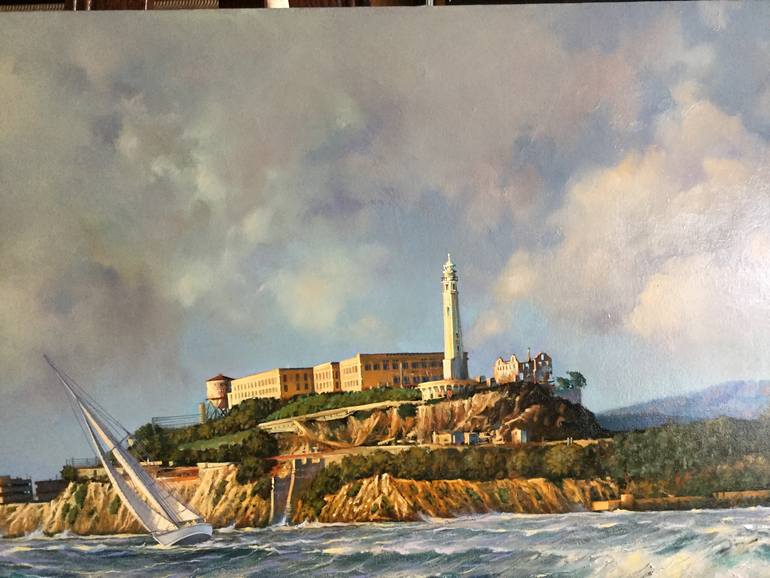 Original Impressionism Landscape Painting by Christopher Walsh