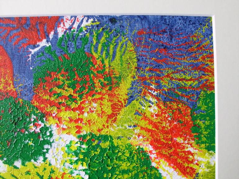 Original Surrealism Abstract Painting by John Lelliott