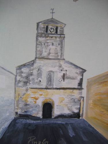 Original Architecture Paintings by Luis Pinzón