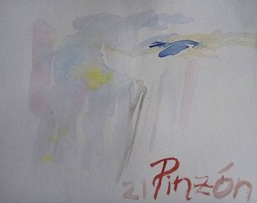 Original Abstract Expressionism Abstract Paintings by Luis Pinzón