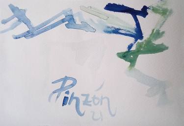 Original Abstract Paintings by Luis Pinzón
