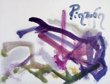 Original Abstract Paintings by Luis Pinzón