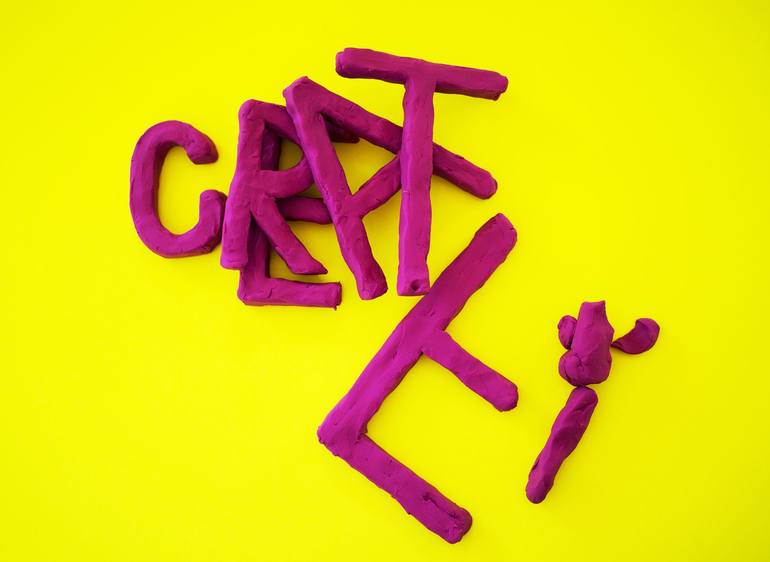 Print of Abstract Typography Sculpture by Tim Smith