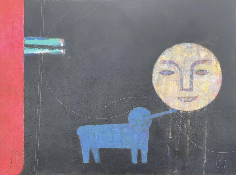 Print of Contemporary Men Paintings by Orlando Boffill Hernandez