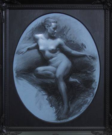 Print of Realism Nude Drawings by Matt Dickson