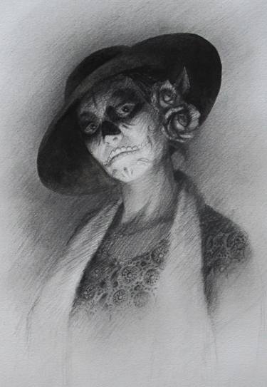 Print of Realism Portrait Drawings by Matt Dickson