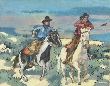 Original Horse Paintings by Gen Farrell
