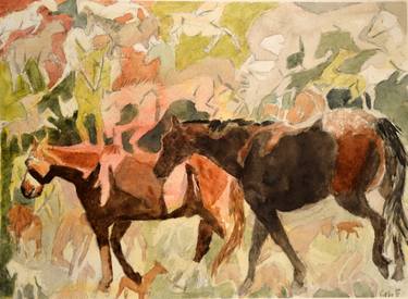 Original Animal Paintings by Gen Farrell