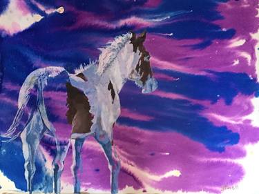 Original Horse Paintings by Gen Farrell