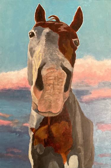 Original Fine Art Horse Paintings by Gen Farrell