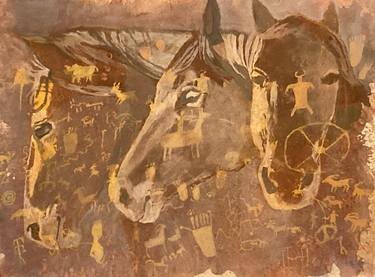 Original Horse Paintings by Gen Farrell