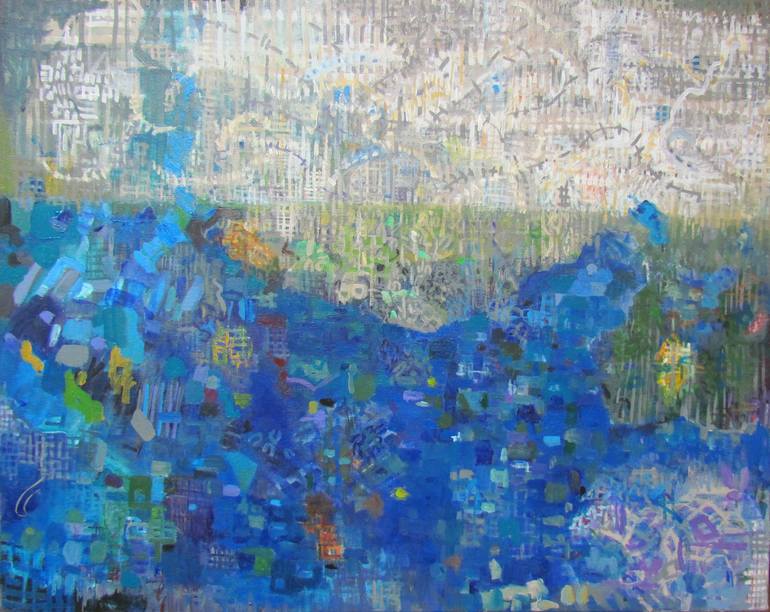 Original Other Abstract Painting by Grazyna Adamska-Jarecka