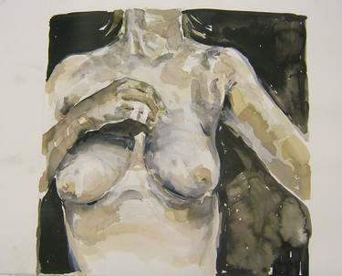 Original Figurative Body Drawings by Grazyna Adamska-jarecka