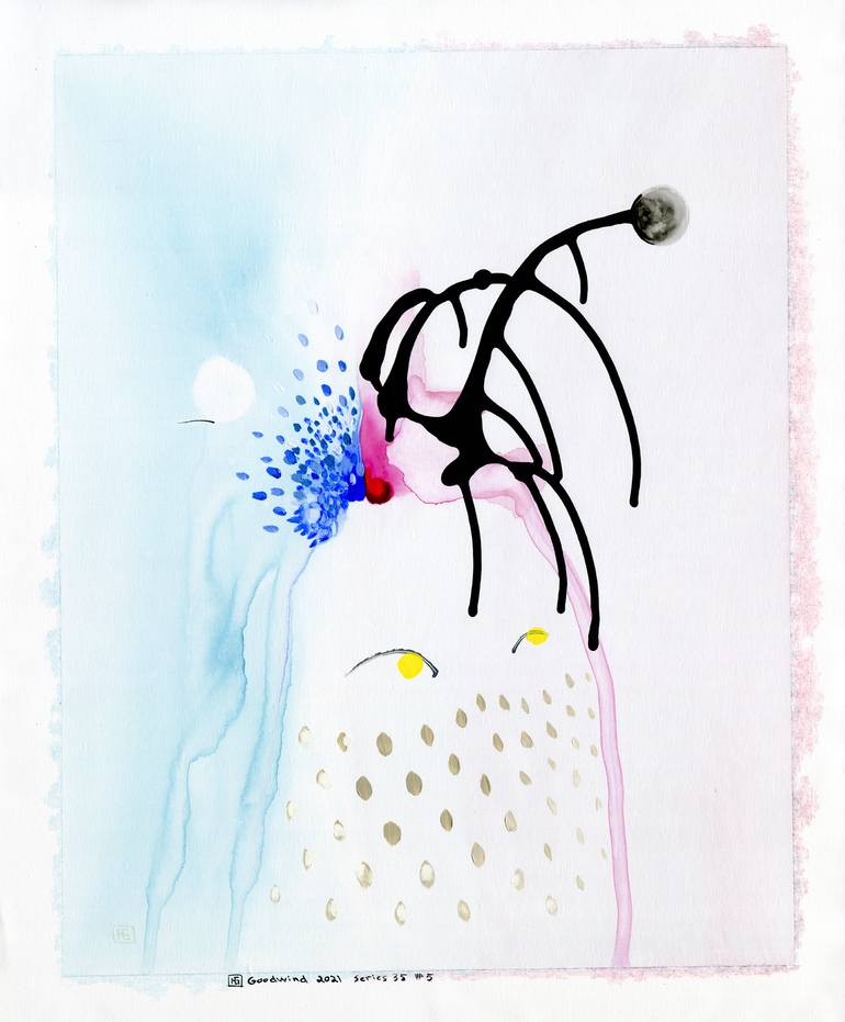 Original Contemporary Health & Beauty Painting by Heather Goodwind