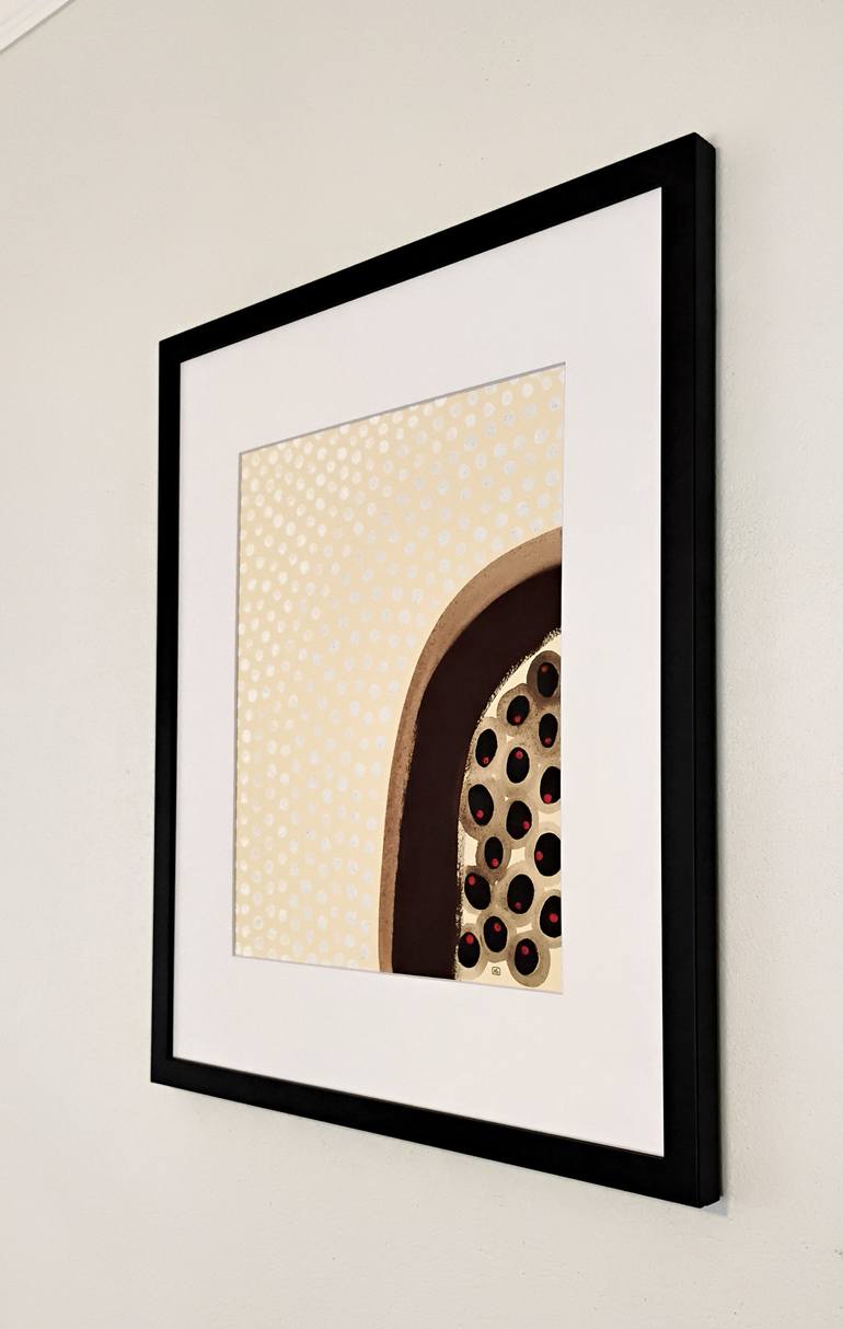 Original Abstract Geometric Drawing by Heather Goodwind