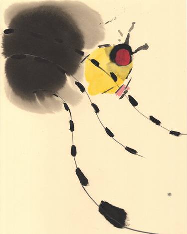 Original Abstract Animal Drawings by Heather Goodwind