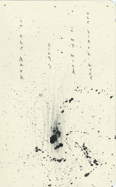 Original Abstract Calligraphy Drawings by Heather Goodwind