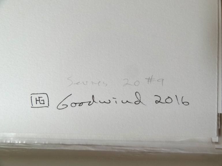 Original Abstract Erotic Drawing by Heather Goodwind